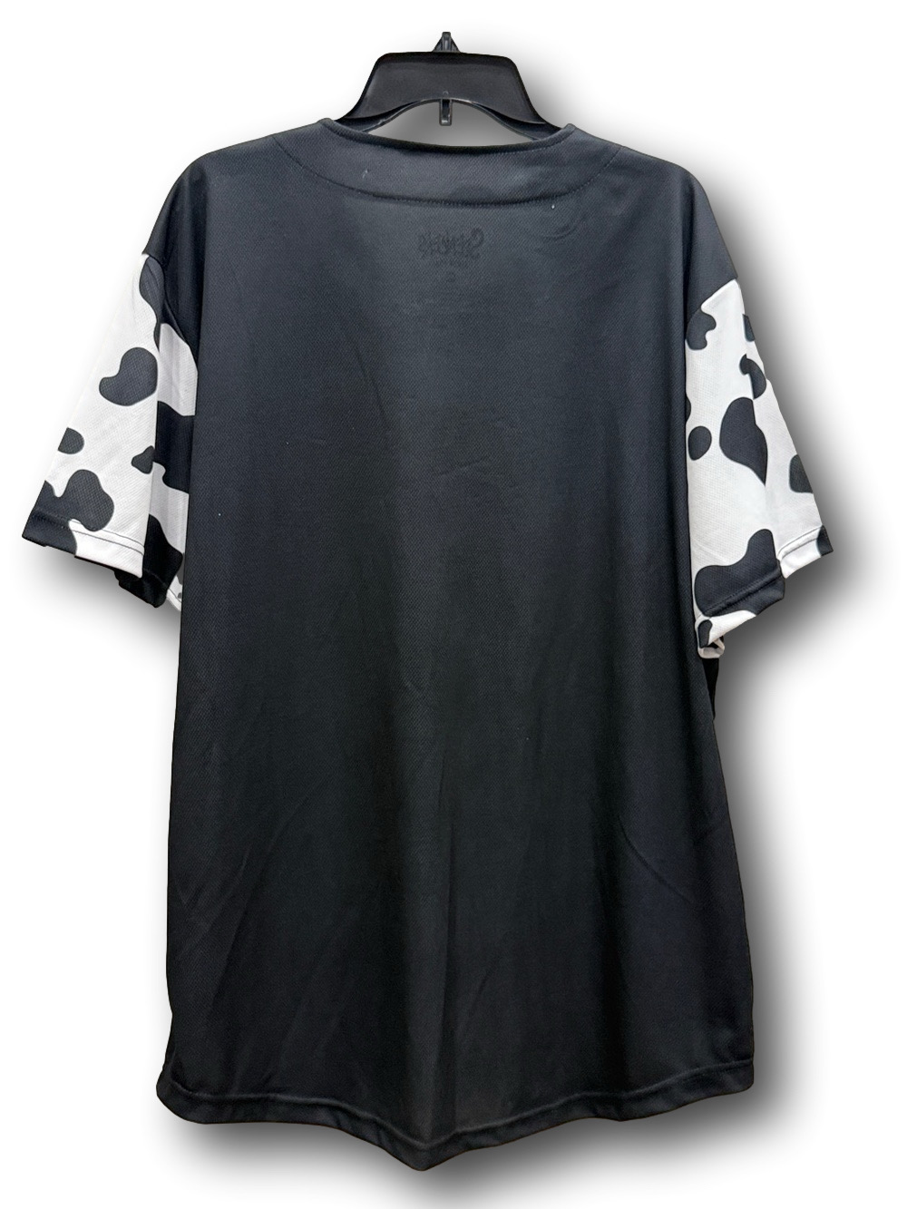 "Howdy F*ckers" Cow Print Baseball Jersey - Size Extra Large XL - NWT - Picture 2 of 3